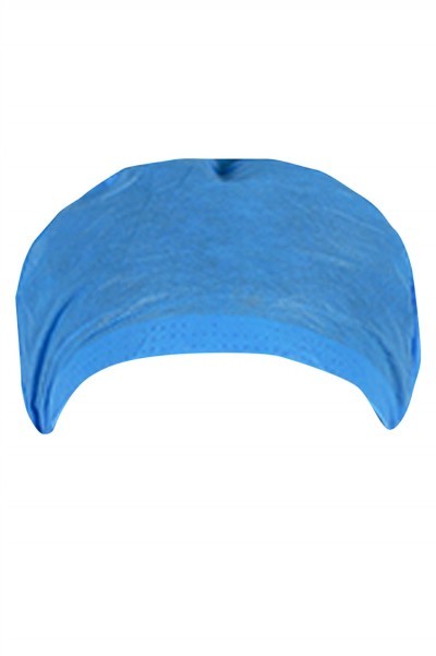 SKMG008  Custom food hat work cap non-woven chef hat dust-proof sanitary men's and women's catering kitchen hat disposable cap head set anti-flying cap anti-dust cap supplier sesame dust block ingens anti-drop cap back view